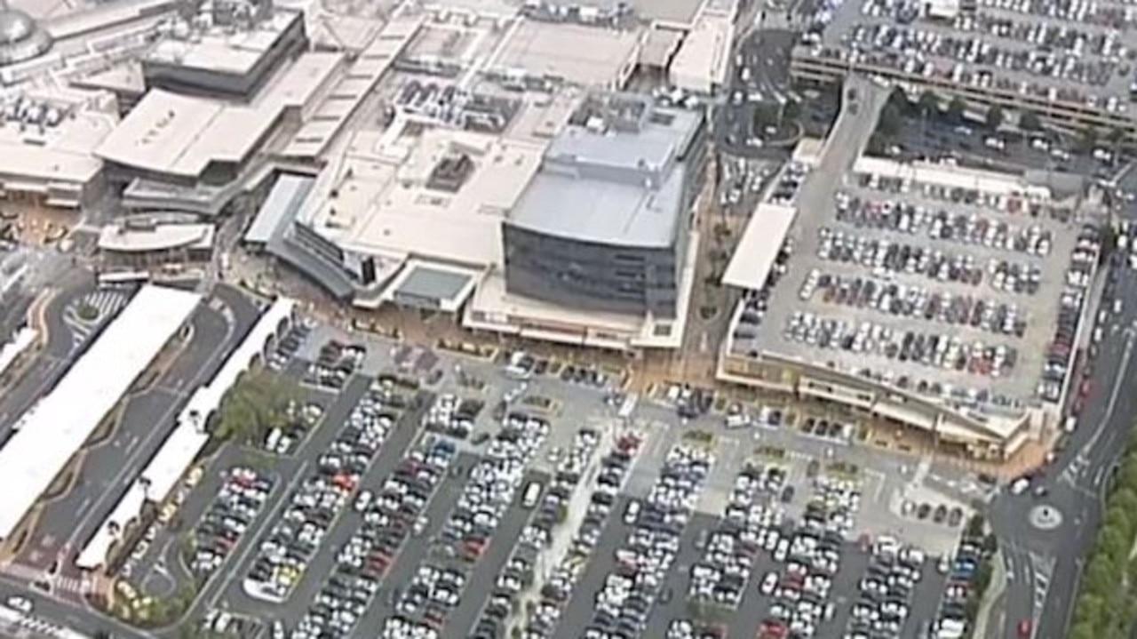 That’s a full car park. Picture: Seven