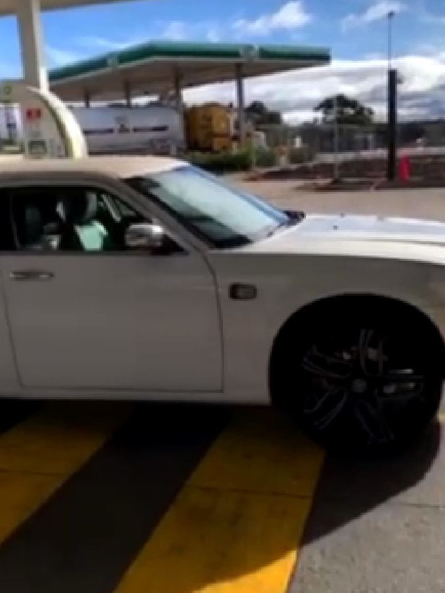 Bowden left jail in a stretch limousine. Picture: Instagram