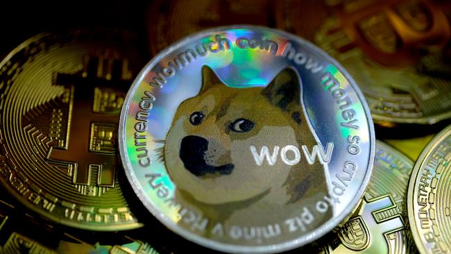 The dogecoin virtual currency has cuaght the attention of some high-profile backers. Picture: Bloomberg.