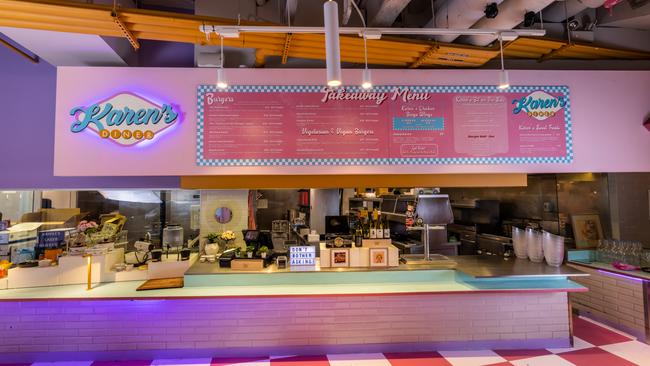 Pop-up restaurant Karen’s is a ‘50s themed American diner in World Square.