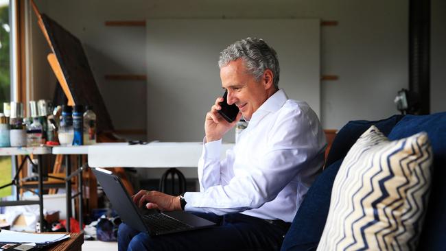 Telstra CEO Andy Penn. Picture: Aaron Francis