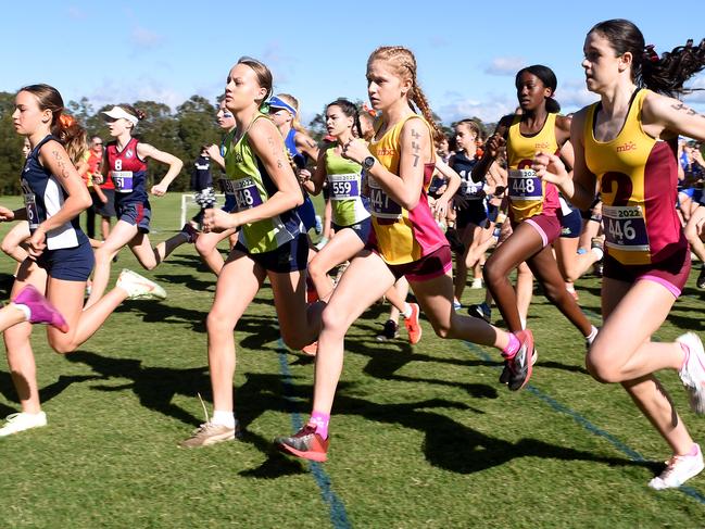 The QGSSSA cross country event in Daisy Hill.Saturday June 4, 2022. Picture, John Gass