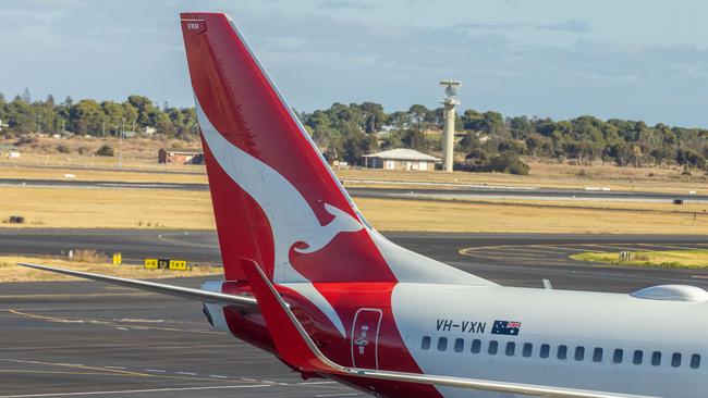 ADELAIDE, AUSTRALIA - NCA NewsWire Photos - MAY 01 2024: ADELAIDE AIRPORT PLANE GENERICS. Picture: NCA NewsWire / Ben Clark