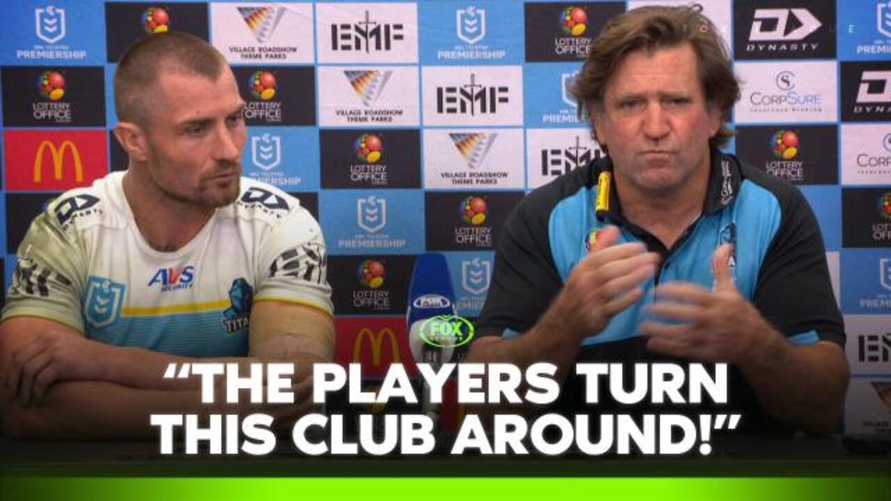 Des SLAMS Titans for horrific 1st half