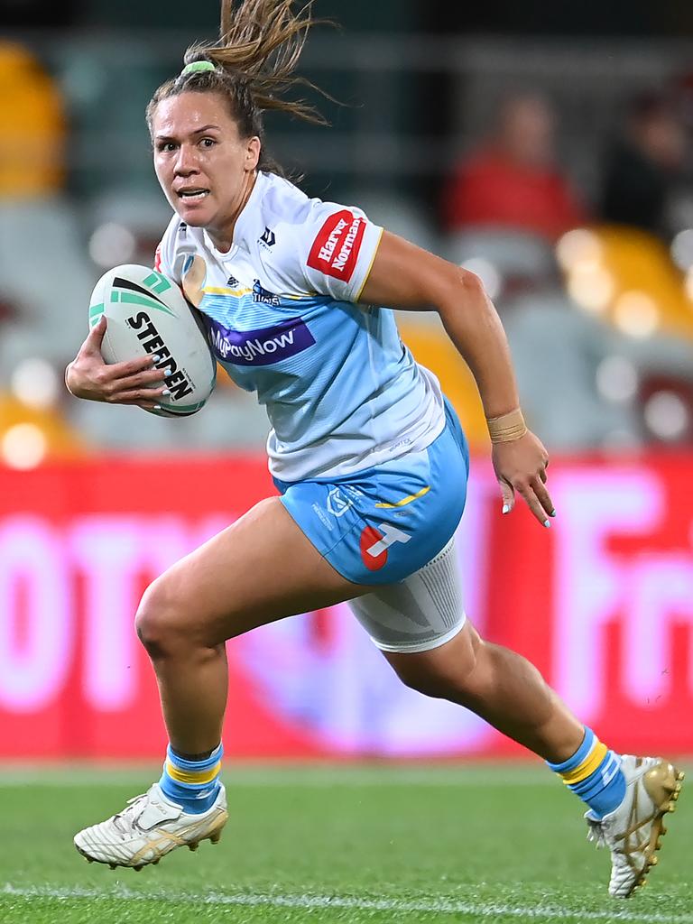 Evania Pelite in action for the Titans. Picture: Getty Images