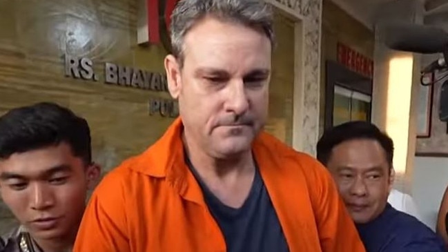 South Australian Troy Smith is facing drugs charges in Bali. Picture: 7NEWS
