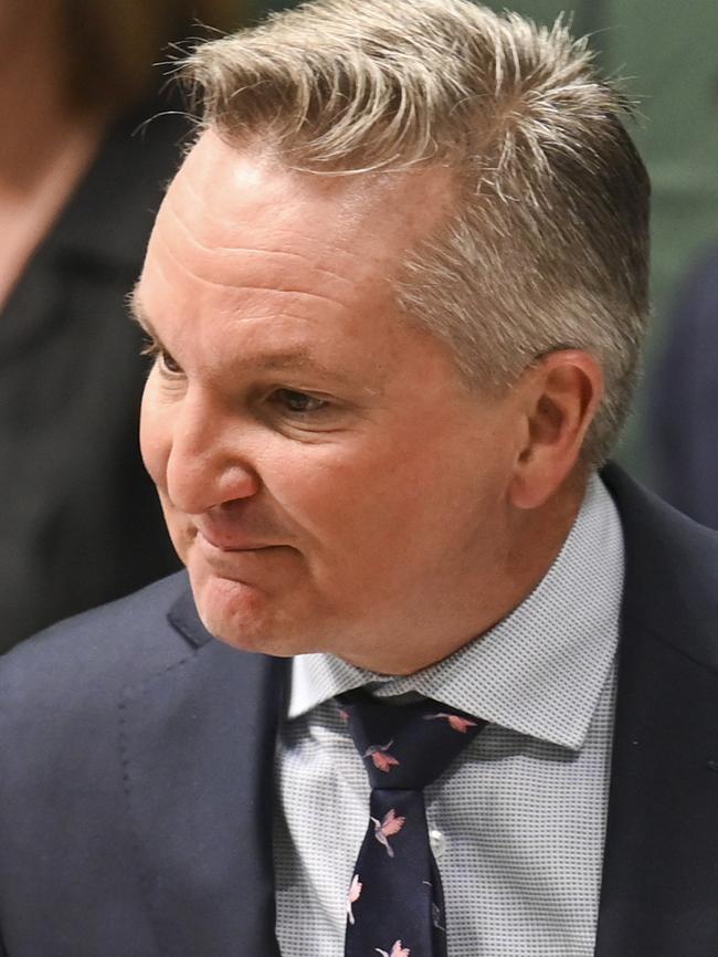 Climate Change Minister Chris Bowen says cars will not go up in price. Picture: NCA NewsWire / Martin Ollman