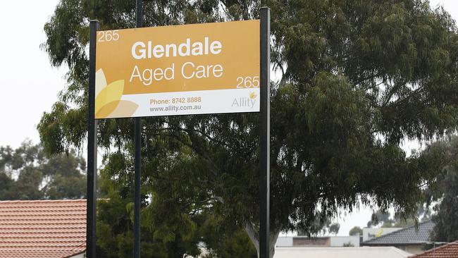 Glendale Aged Care facility in Werribee, Melbourne, now has 31 cases linked to it. Picture: Daniel Pockett/NCA NewsWire