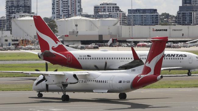 Qantas is set to unveil further significant fleet cuts on Tuesday. Picture: Getty Images