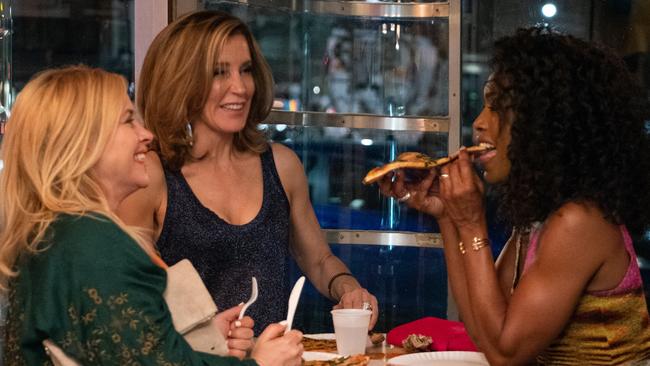 Patricia Arquette, Felicity Huffman and Angela Bassett, not only starred in the movie, but also produced it. — Picture: Netflix