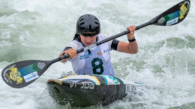 Young paddler Sophie Wilson is already making a big splash in her sport.