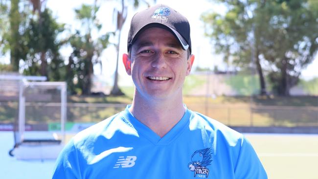 Adam Luck is relishing the challenge of coaching both Palmerston Saints' men's and women's A-grade sides. Picture: Hockey NT.
