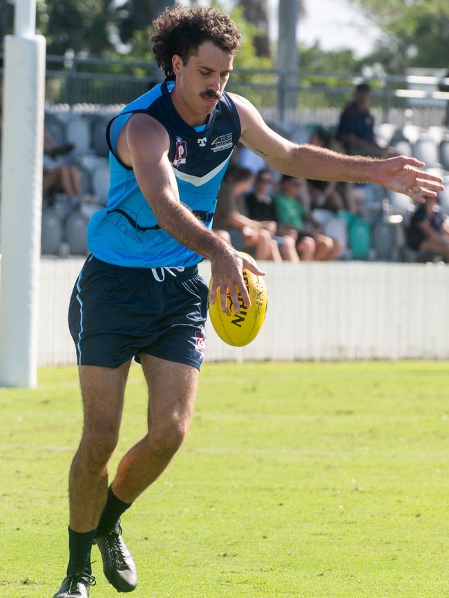 Luke Slater AFL Mackay Senior Men City V Country Saturday 11 May 2024 Picture:Michaela Harlow