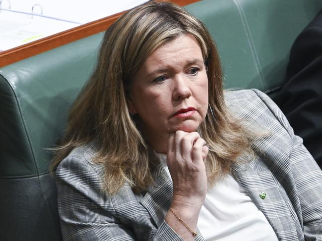 CANBERRA, Australia, NewsWire Photos. June 5, 2024: Bridget Archer MP during Question Time at Parliament House in Canberra. Picture: NewsWire / Martin Ollman