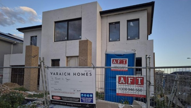 Customers of a collapsed Melbourne building firm have been left without a home and locked in a legal stand off with a prominent luxury builder. Picture: Supplied