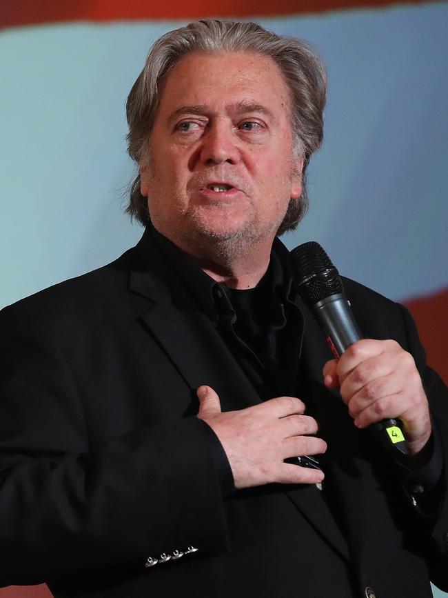 Former Trump strategist Steve Bannon. Picture: Getty Images