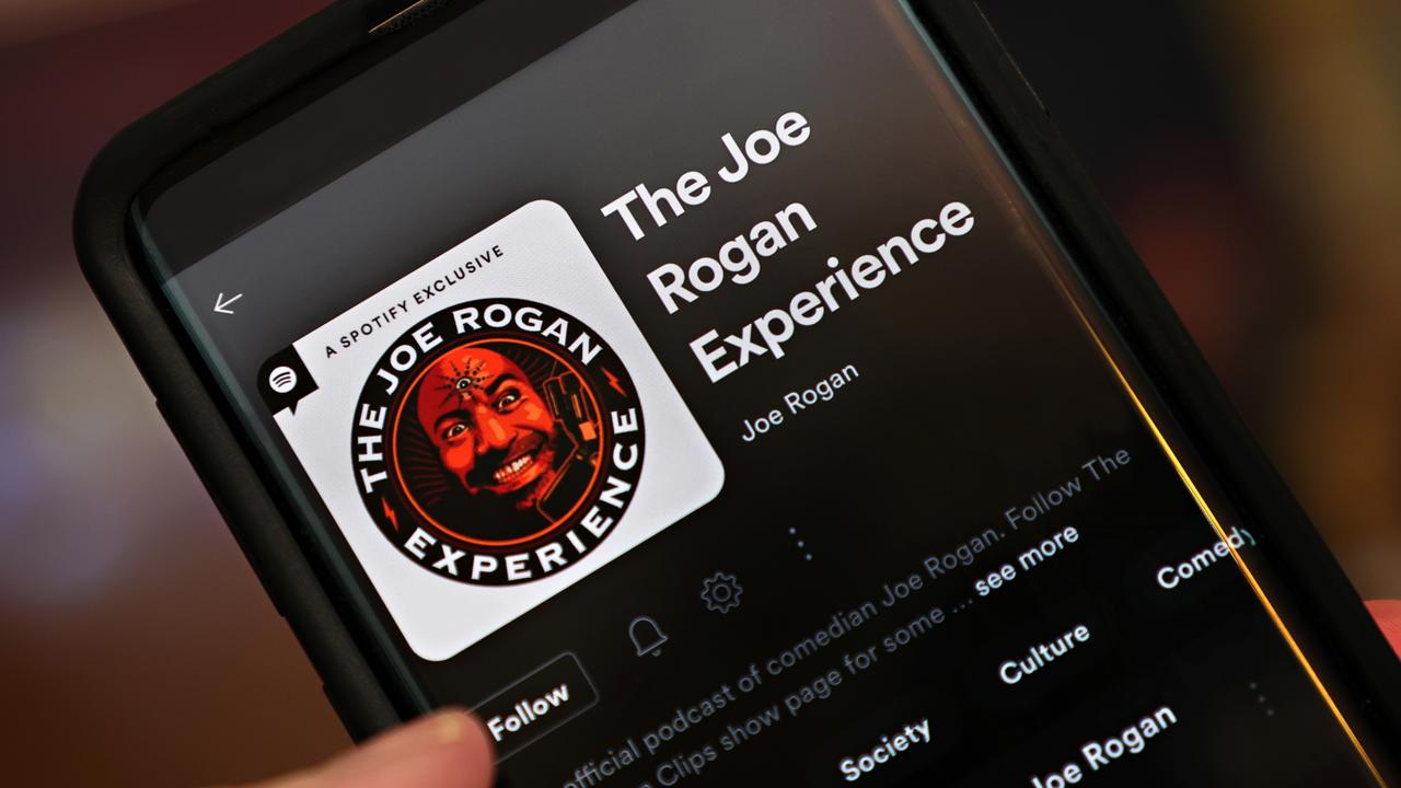 Spotify bought The Joe Rogan Experience podcast in a deal reportedly worth more than $US100 million. Picture: Cindy Ord/Getty Images