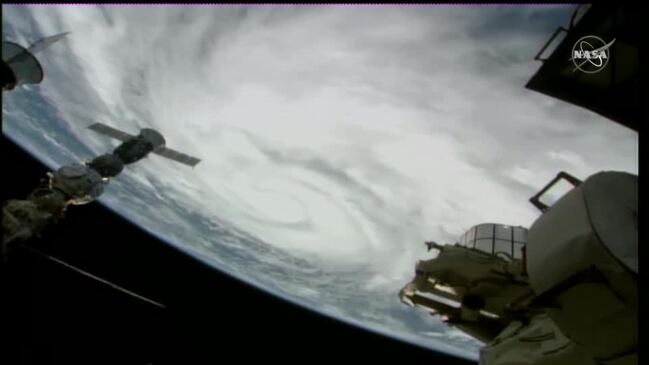 Nasa Captures Footage Of Hurricane Ian From International Space Station The Courier Mail 6271
