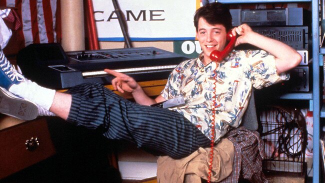 Matthew Broderick in John Hughes’ seminal <i>Ferris Bueller's Day Off</i> in 1986.