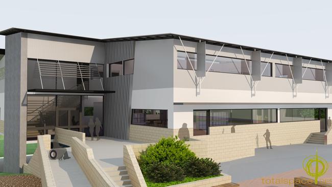 Planned Kapunda High School upgrade.