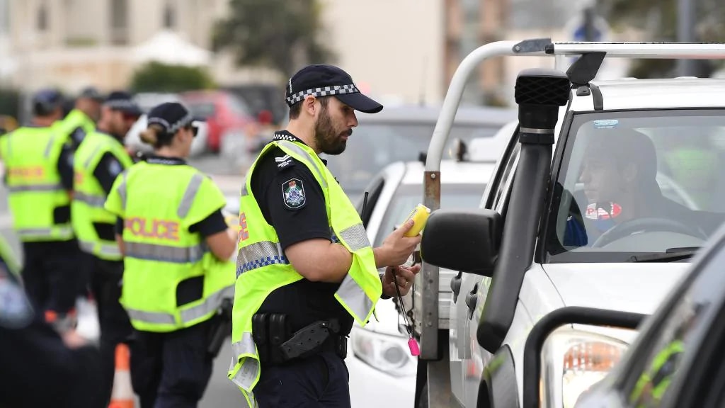 Hundreds of compliance checks were carried out at Queensland's borders yesterday.