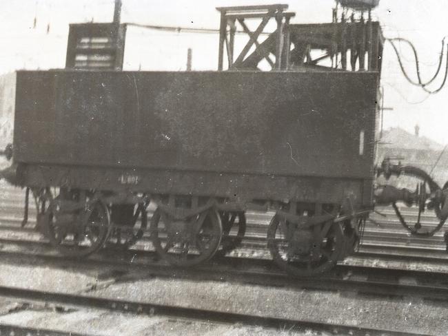 An early refrigeration railway van in the 1880s. Picture: ARHS Collection, University of Newcastle