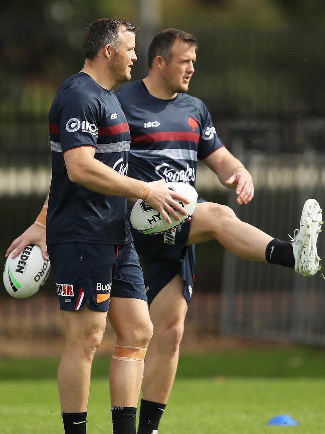 Brett Morris, left, and Josh Morris. Picture: Getty