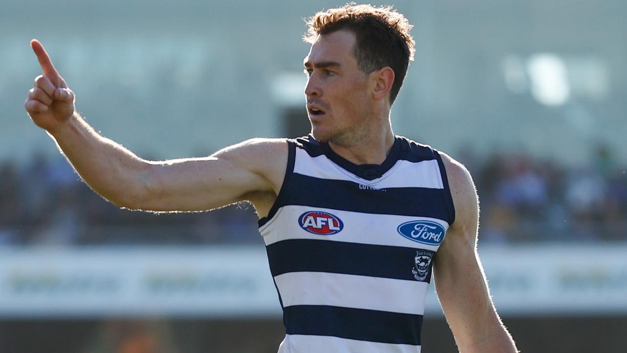 Geelong and Jeremy Cameron are flying. Picture: Getty Images