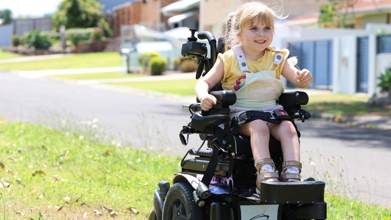 Five-year-old Tallulah Whitrod. Picture Lachie Millard