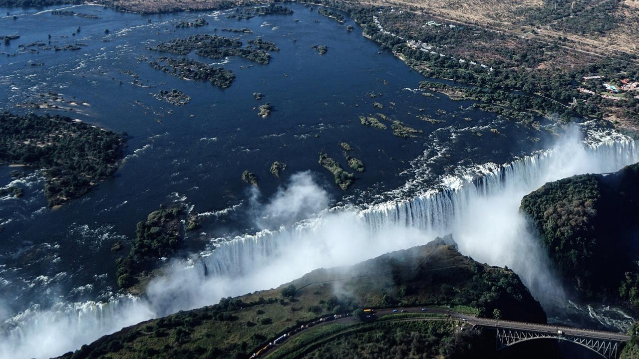 This was Victoria Falls in June 2018, in full flow. Photo: Zinyange Auntony/AFP