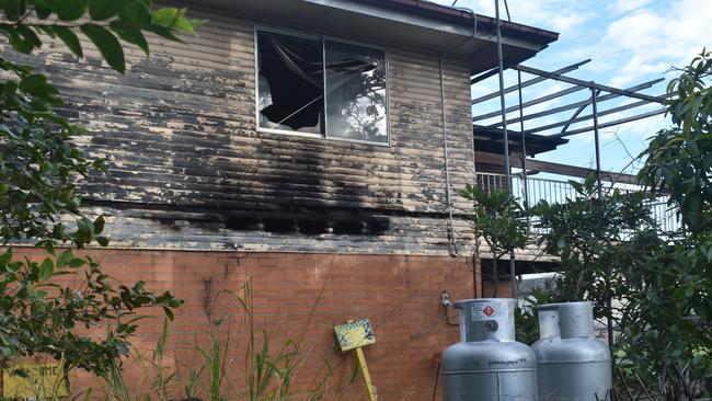 A crime scene was declared at a house fire on Old College Road in Gatton on June 2.