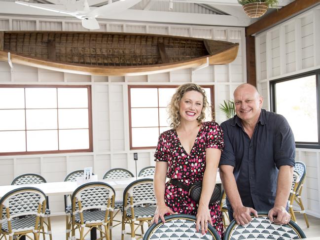 Royal Hotel owners Marney McQueen and Frank Arangio. Picture: Troy Snook