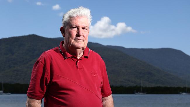 Former Cairns Mayor Kevin Byrne is working toward Barlow Park being rebuilt as a key venue to benefit the FNQ community. Picture: Brendan Radke