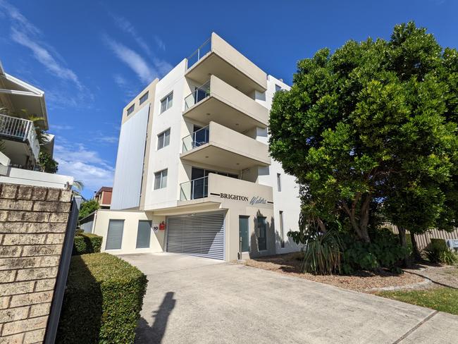 The Brighton Waters building in Biggera Waters, where tenants were told their leases would not be renewed after it was bought by the state government. Picture: Keith Woods.