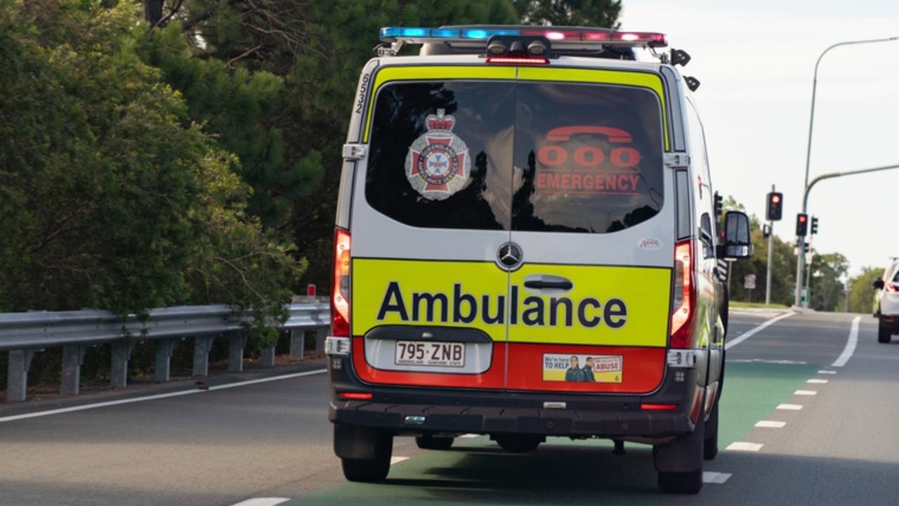 Car veers off Bruce Highway amid road condition warning