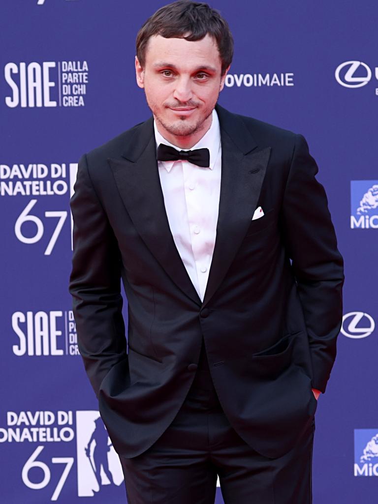 Franz Rogowski at the 67th David Di Donatello red carpet this month