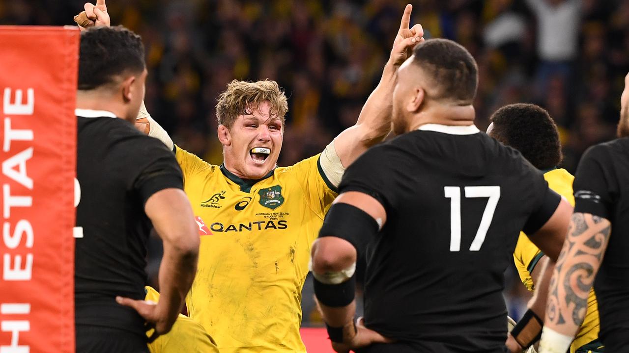 The Bledisloe Cup dates are locked in. (AAP Image/Dave Hunt)