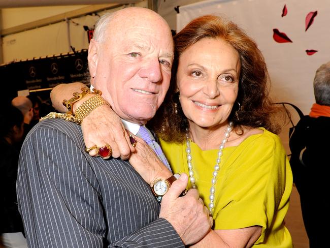 It does not appear that Diller and von Furstenberg have filed for divorce. Picture: Eugene Gologursky/Getty Images