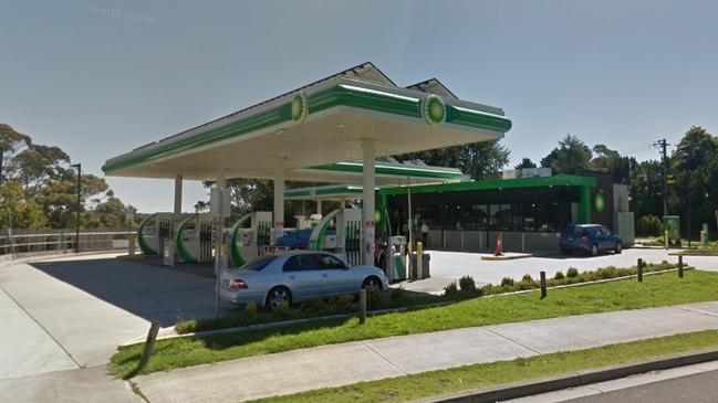 Patrick Kiernan allegedly robbed the BP in Katoomba while armed with a knife. Picture: Google Maps