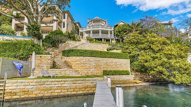 Mr Joyce sold this Mosman mansion to move to the Rocks apartment. Picture: RealEstate.com.au