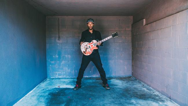 Musician Tom Morello, best known as the guitarist in Rage Against the Machine, is due to release solo album The Atlas Underground. Picture: Eitan Miskevich.