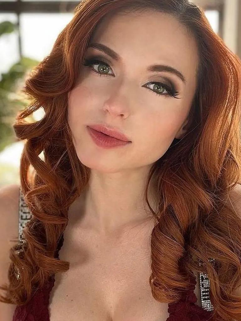 Amouranth says she makes $15,000 sleep streaming. Picture: Instagram.