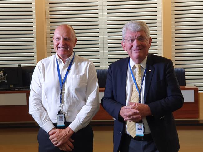 Central Coast interim administrator Dick Persson AM and Acting CEO Rik Hart take the reigns.