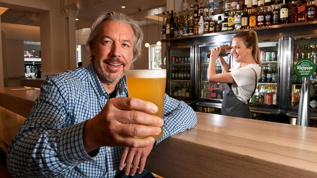 Brett Matthews of Duxton Pubs at the Lion Hotel in North Adelaide. Picture: Tricia Watkinson