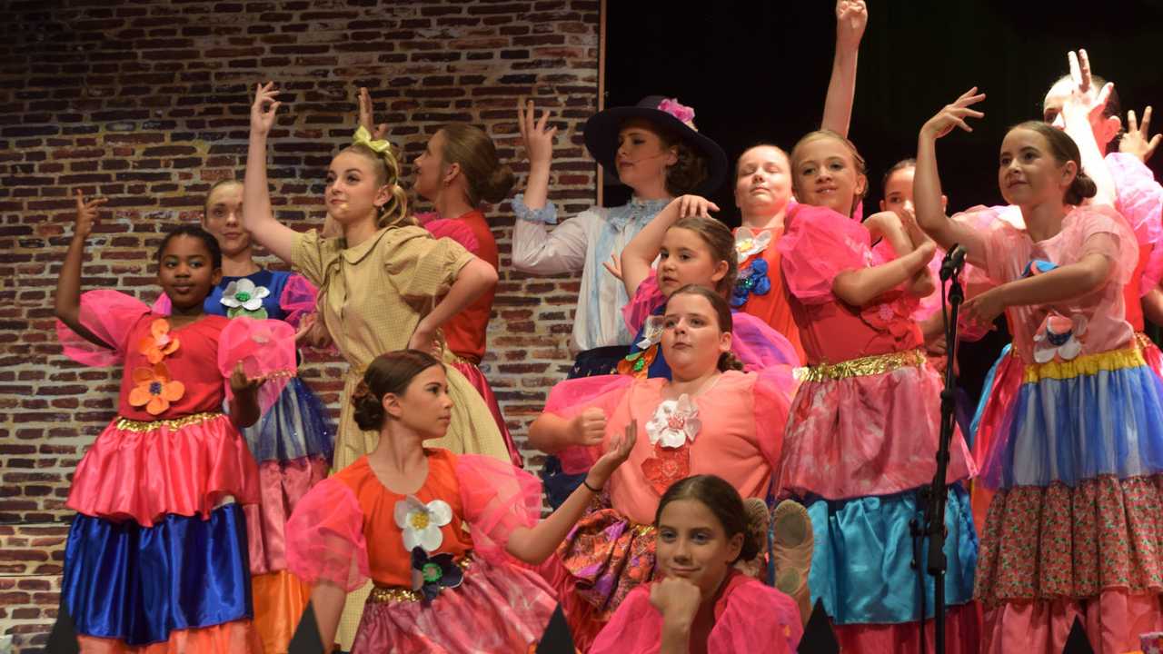 SPOONFUL OF ENTERTAINMENT: At the opening night of Chinchilla Christian College's musical, Mary Poppins Jr.	. Picture: Kate McCormack