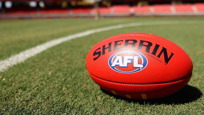 The ‘Kangaroo Brand’ could reportedly soon be bounced by one local league. Photo by Cameron Spencer/AFL Photos/Getty Images