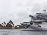WEEKEND TELEGRAPH, OCTOBER 22, 2022
Pacific Adventure, P&O Cruises ship sails under the Sydney Harbour Bridge this afternoon and past the Sydney Opera House. Picture: David Swift
