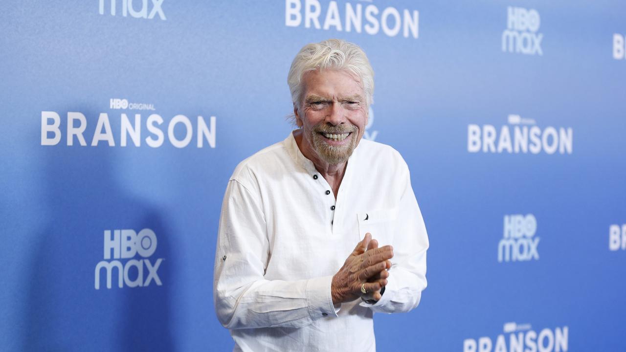 Richard Branson will visit Australia for the first time since 2019 later this year for the Australian launch of Resilient Lady. Picture: John Lamparski/Getty Images