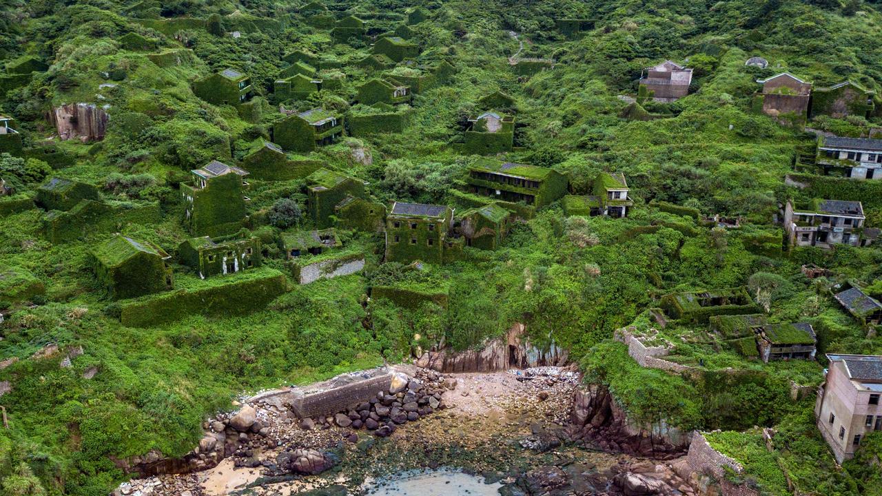 Houtouwan on Shengshan island, China. Picture: AFP/Johannes Eisele