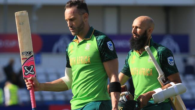 Faf du Plessis and Hashim Amla were the stars of the show at Durham.